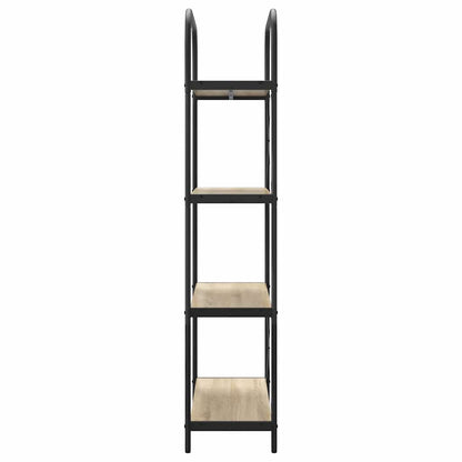 Bookshelf Sonoma Oak 80 x 30 x 146 cm Engineered wood