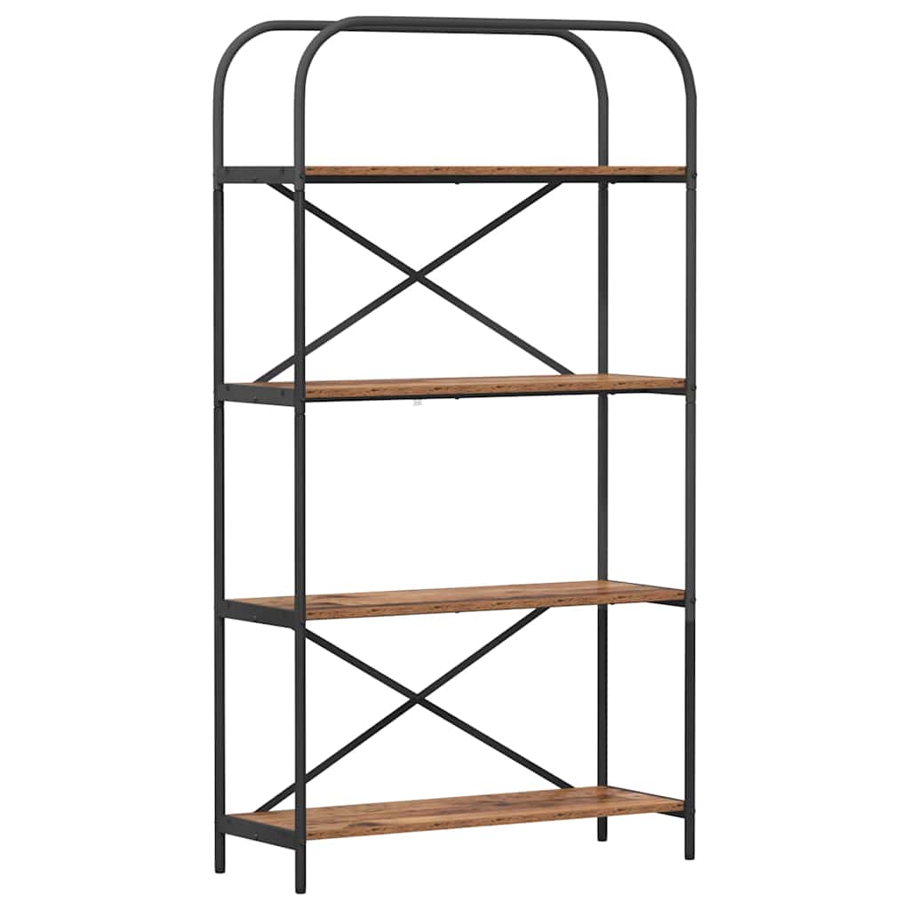 Bookshelf Old Wood 80 x 30 x 146 cm Engineered wood