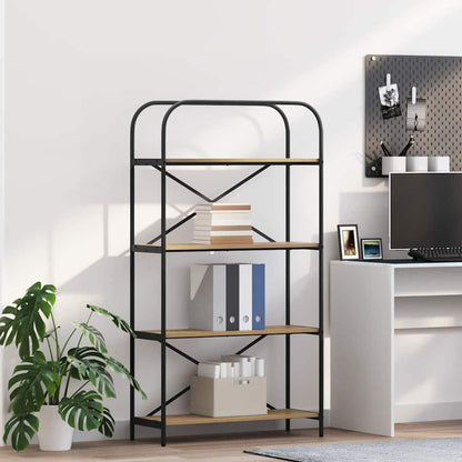 Bookshelf Artisan Oak 80 x 30 x 146 cm Engineered wood