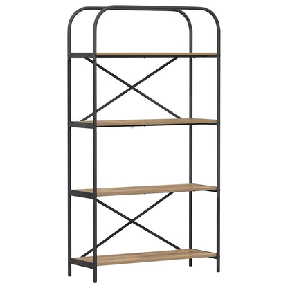 Bookshelf Artisan Oak 80 x 30 x 146 cm Engineered wood