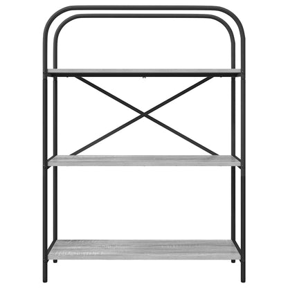 Bookshelf Grey Sonoma 80 x 30 x 109 cm Engineered wood