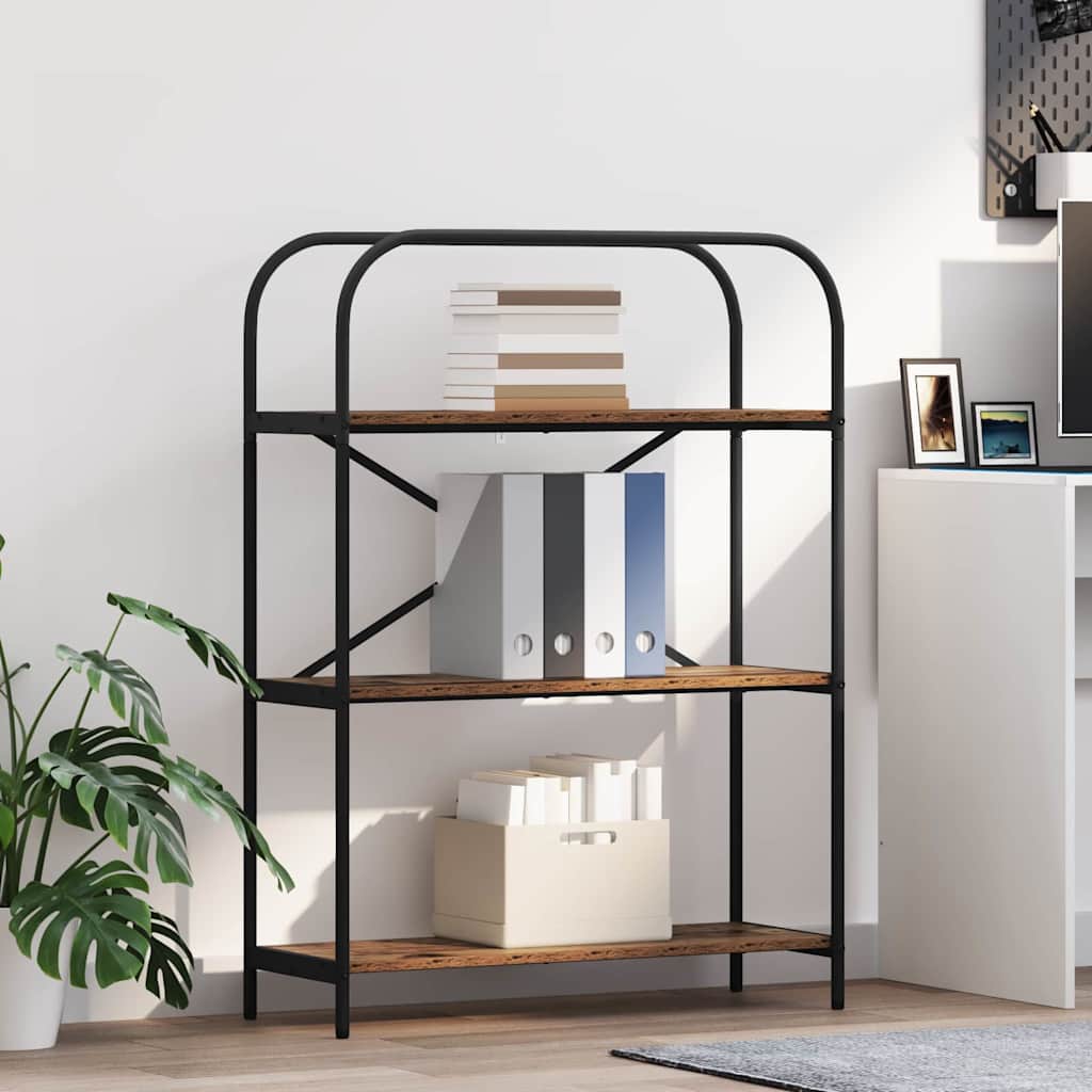 Bookshelf Old Wood 80 x 30 x 109 cm Engineered wood