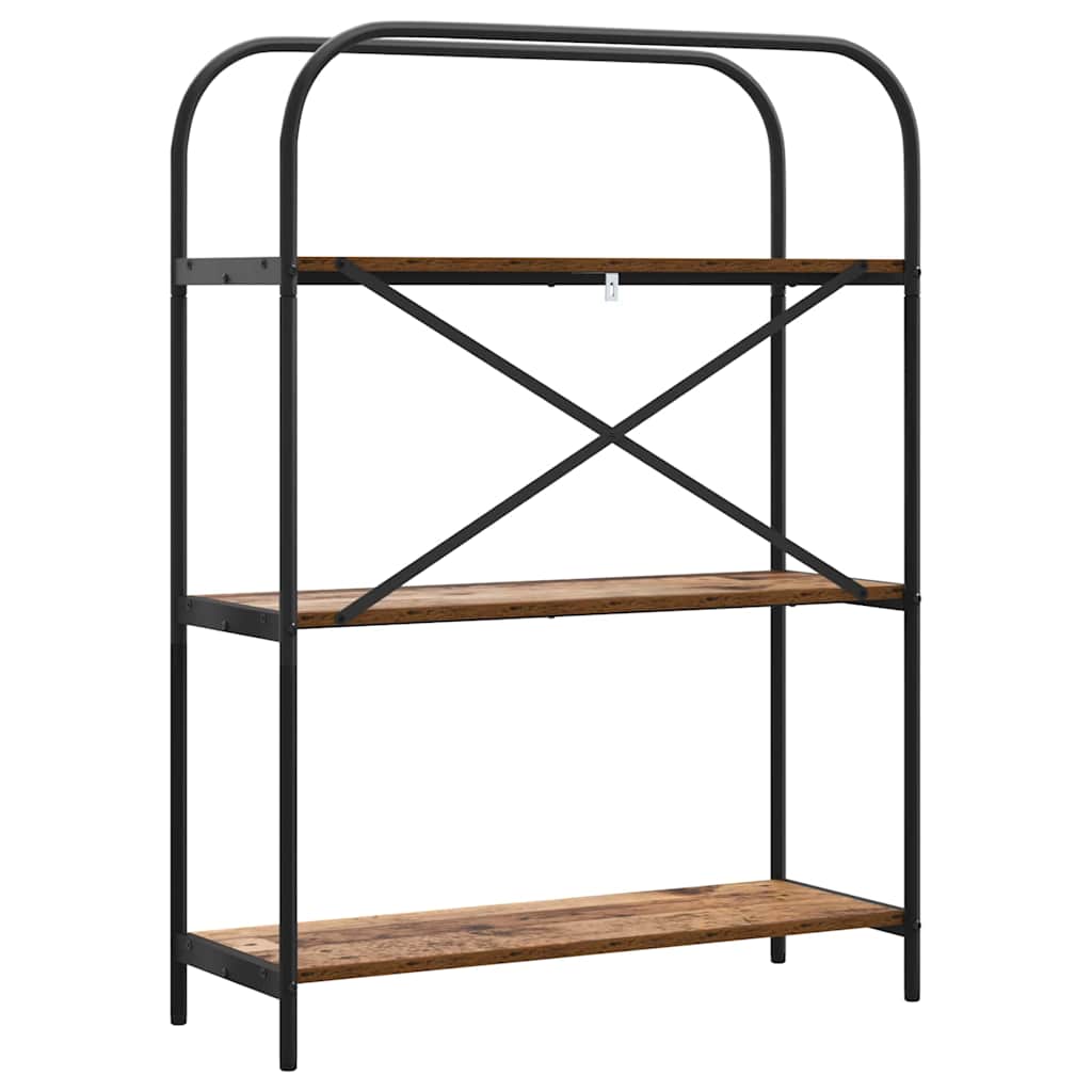 Bookshelf Old Wood 80 x 30 x 109 cm Engineered wood