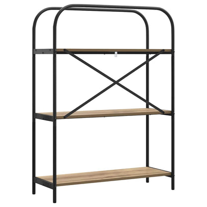 Bookshelf Artisan Oak 80 x 30 x 109 cm Engineered wood