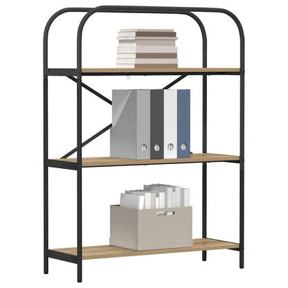 Bookshelf Artisan Oak 80 x 30 x 109 cm Engineered wood