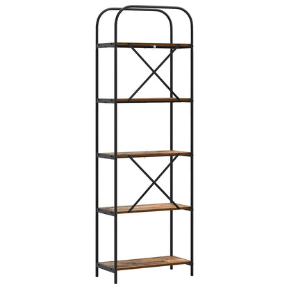 Bookshelf Old Wood 60 x 30 x 183 cm Engineered wood