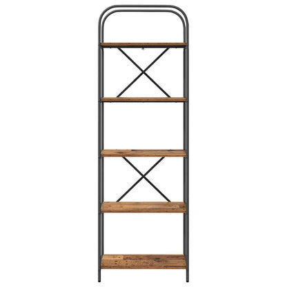 Bookshelf Old Wood 60 x 30 x 183 cm Engineered wood