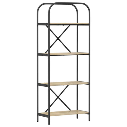 Bookshelf Sonoma Oak 60 x 30 x 146 cm Engineered wood