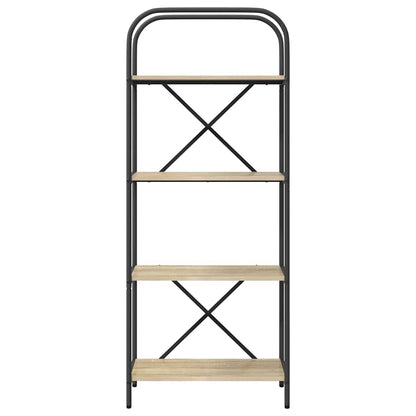 Bookshelf Sonoma Oak 60 x 30 x 146 cm Engineered wood