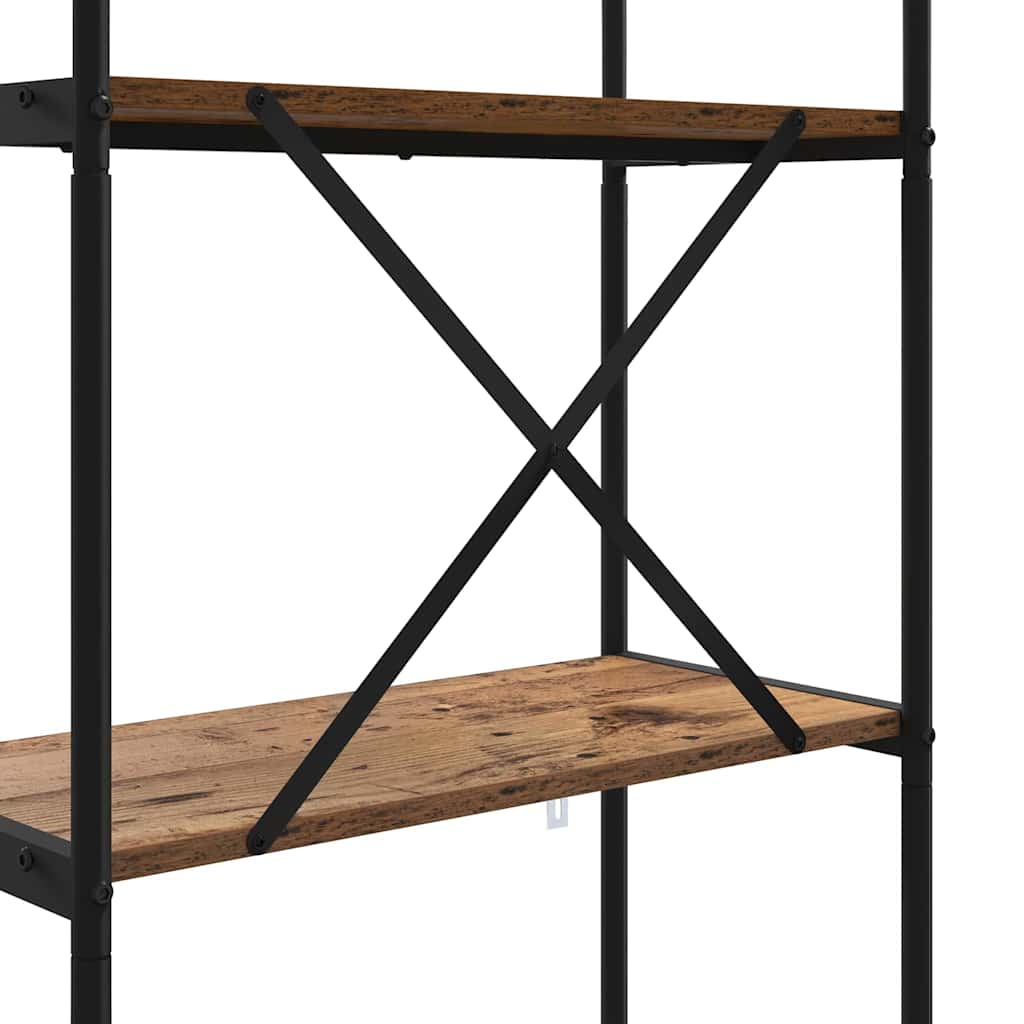 Bookshelf Old Wood 60 x 30 x 146 cm Engineered wood