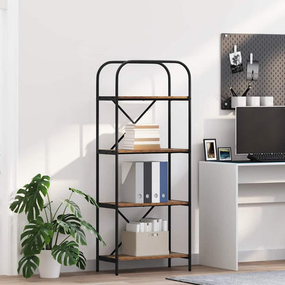 Bookshelf Old Wood 60 x 30 x 146 cm Engineered wood