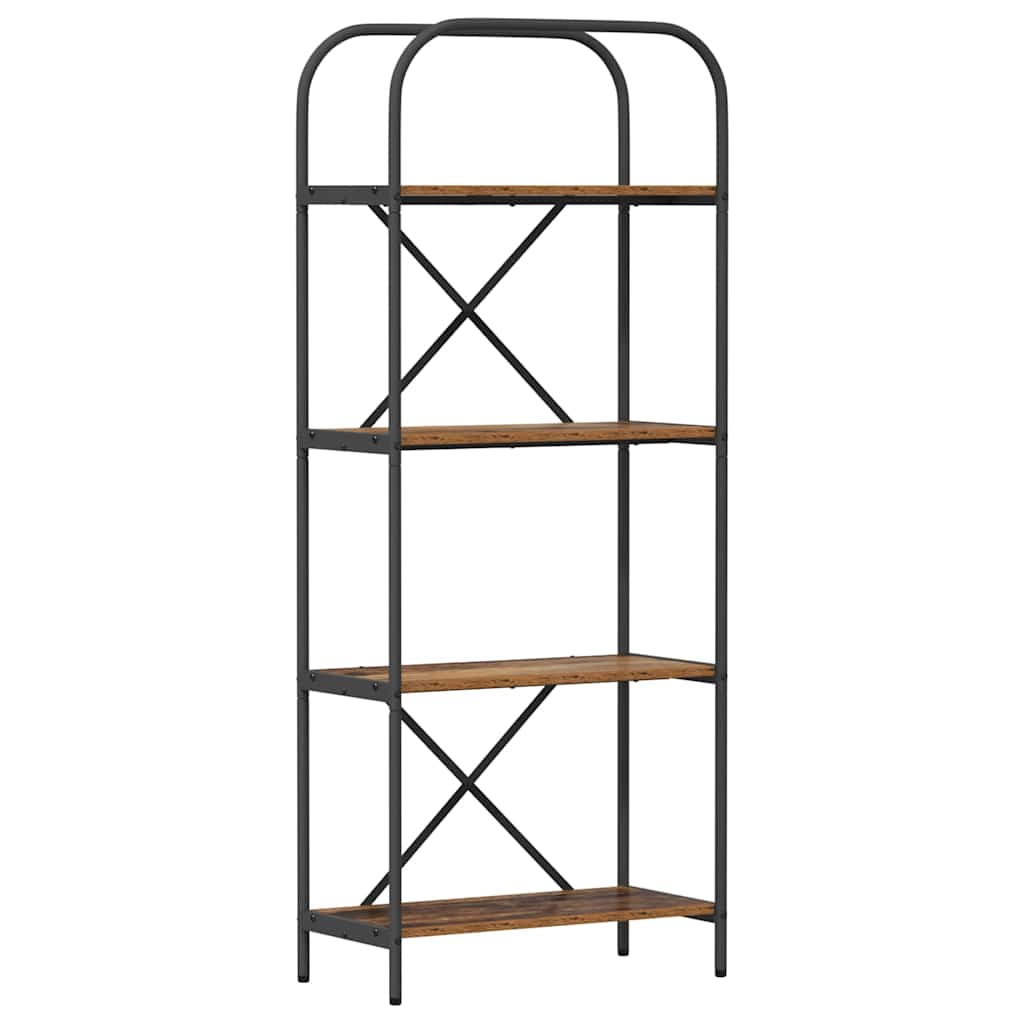 Bookshelf Old Wood 60 x 30 x 146 cm Engineered wood