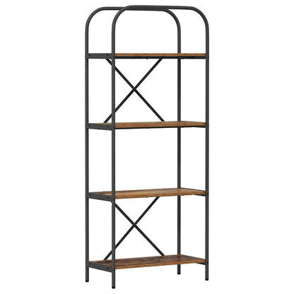 Bookshelf Old Wood 60 x 30 x 146 cm Engineered wood