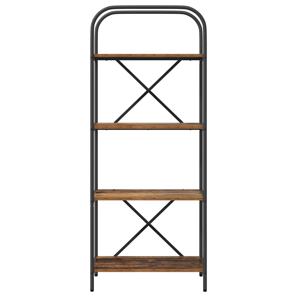 Bookshelf Old Wood 60 x 30 x 146 cm Engineered wood