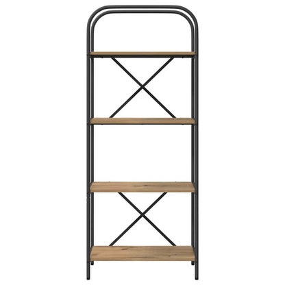 Bookshelf Artisan Oak 60 x 30 x 146 cm Engineered wood