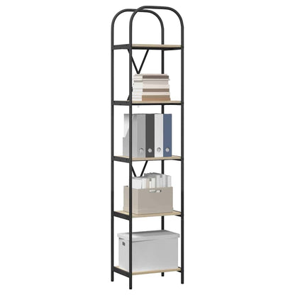 Bookshelf Sonoma Oak 40 x 30 x 183 cm Engineered wood