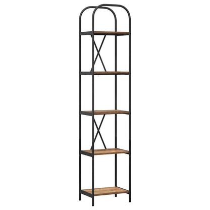 Bookshelf Old Wood 40 x 30 x 183 cm Engineered wood