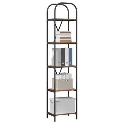 Bookshelf Old Wood 40 x 30 x 183 cm Engineered wood