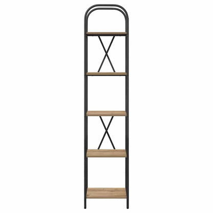 Bookshelf Artisan Oak 40 x 30 x 183 cm Engineered wood