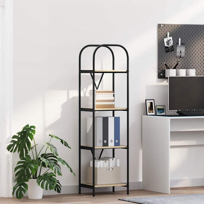 Bookshelf Sonoma Oak 40 x 30 x 146 cm Engineered wood