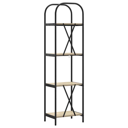 Bookshelf Sonoma Oak 40 x 30 x 146 cm Engineered wood