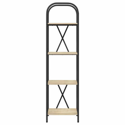 Bookshelf Sonoma Oak 40 x 30 x 146 cm Engineered wood