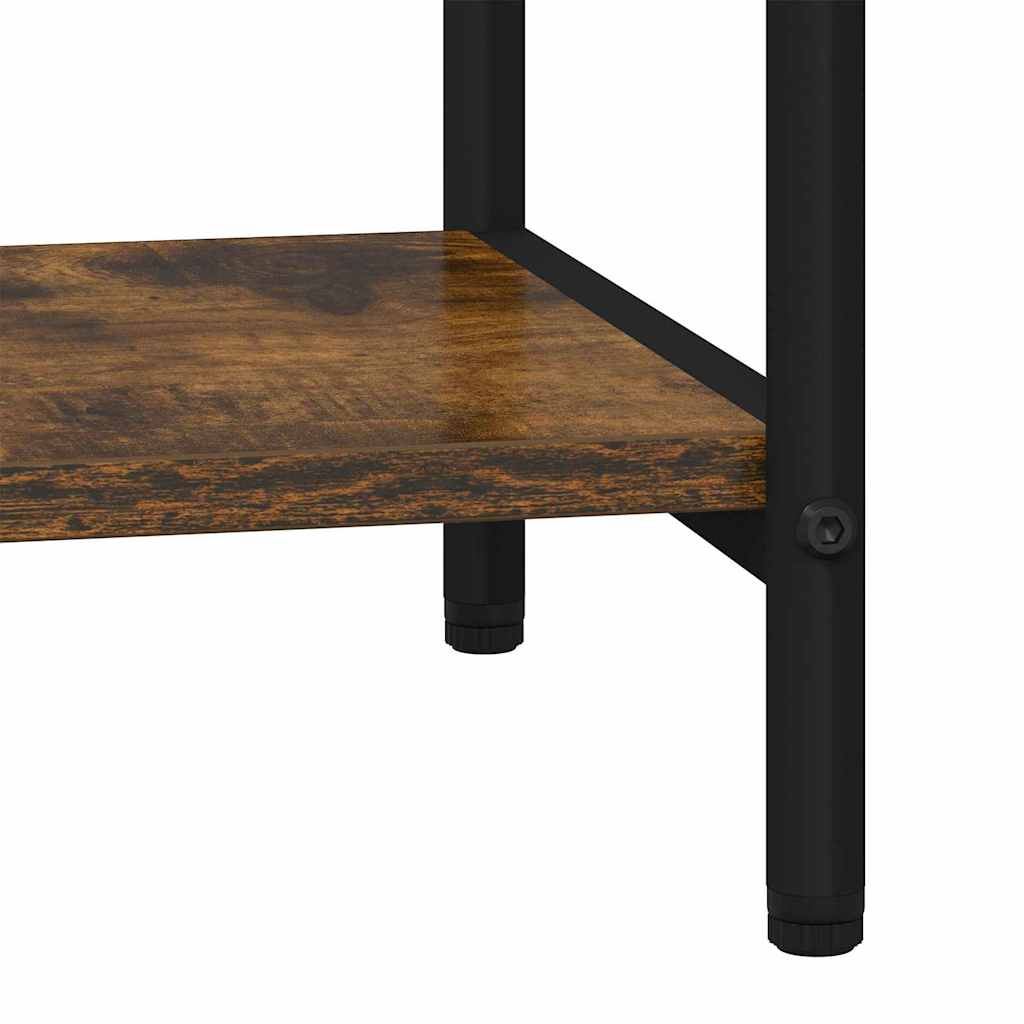 Bookshelf Smoked Oak 40 x 30 x 146 cm Engineered wood