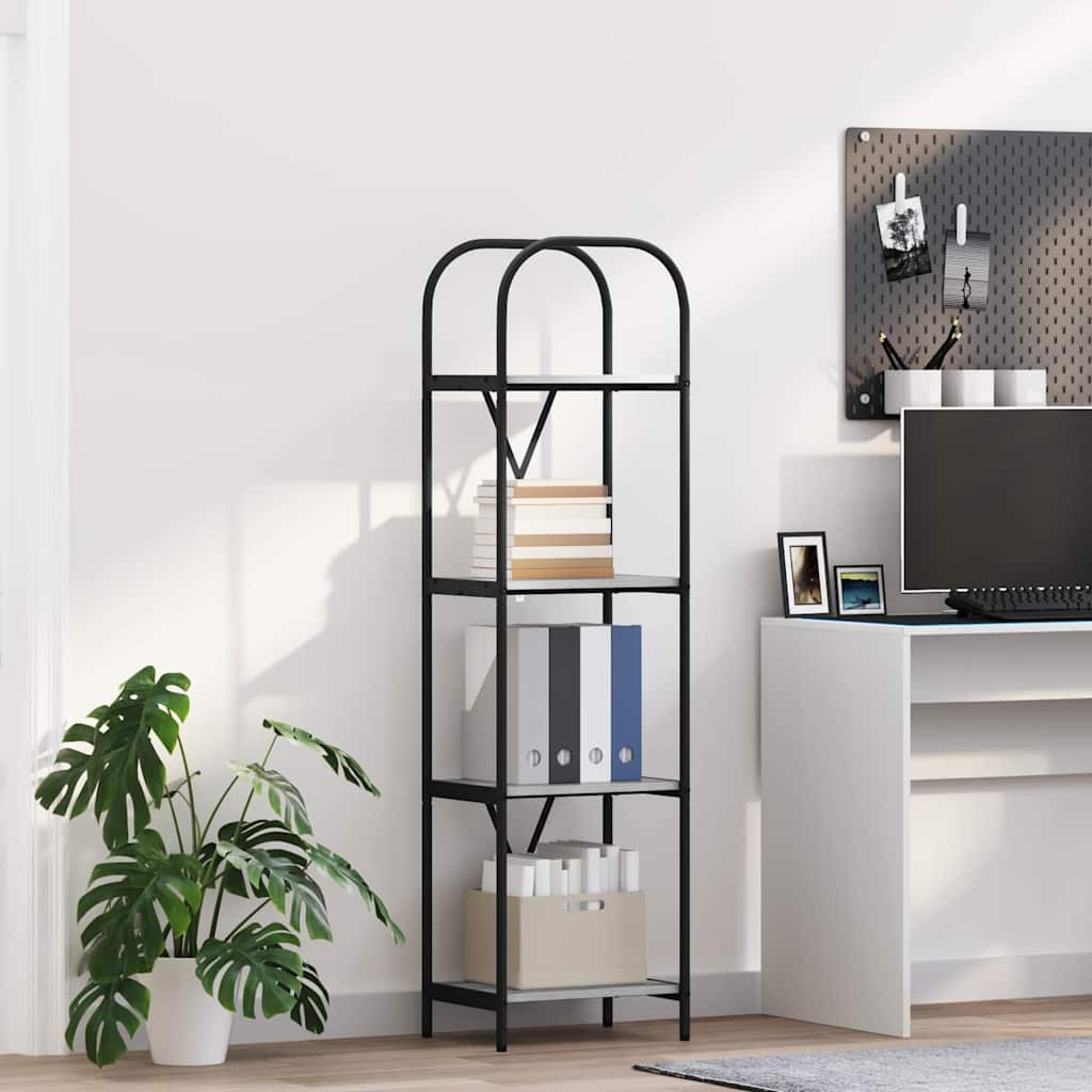 Bookshelf Grey Sonoma 40 x 30 x 146 cm Engineered wood