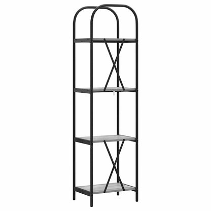 Bookshelf Grey Sonoma 40 x 30 x 146 cm Engineered wood