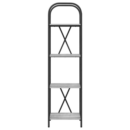 Bookshelf Grey Sonoma 40 x 30 x 146 cm Engineered wood