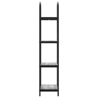 Bookshelf Grey Sonoma 40 x 30 x 146 cm Engineered wood