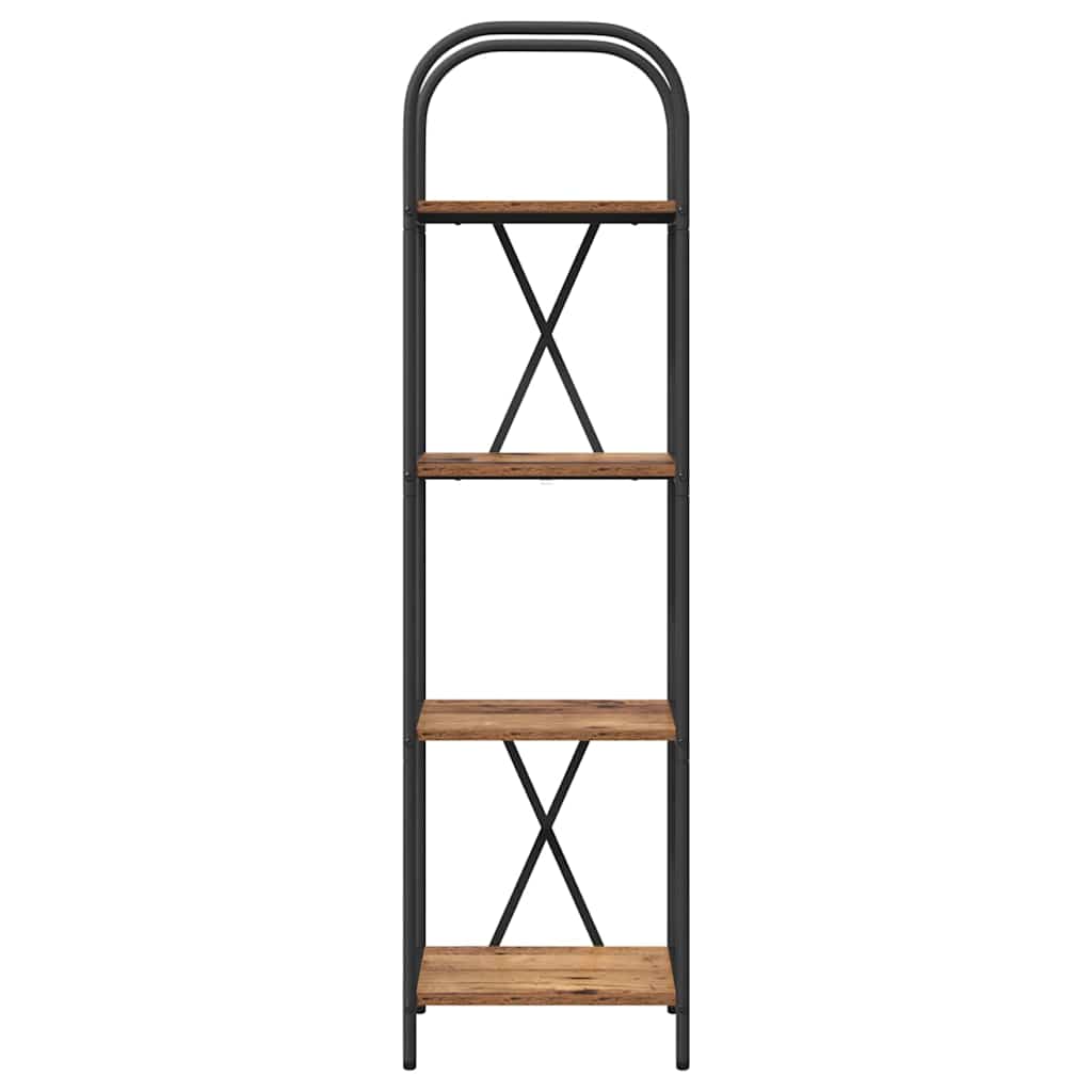 Bookshelf Old Wood 40 x 30 x 146 cm Engineered wood