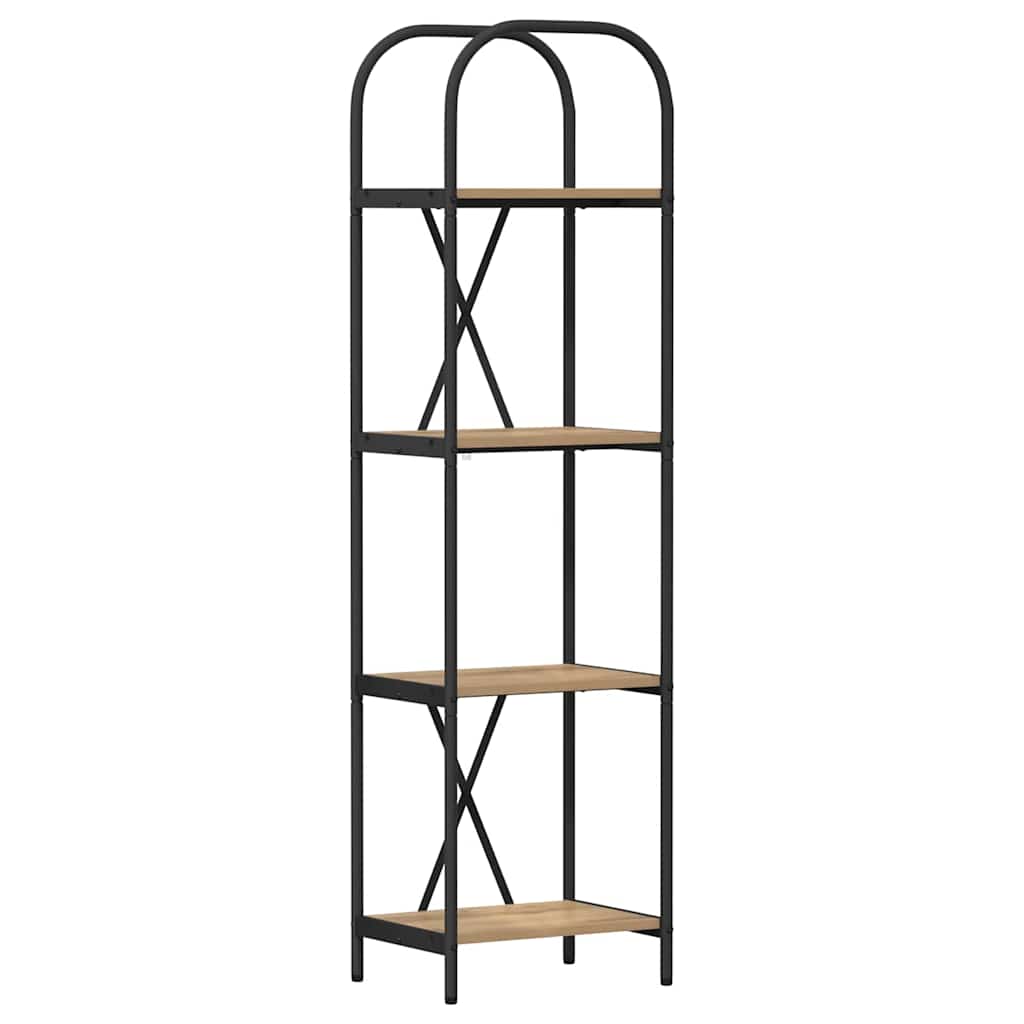 Bookshelf Artisan Oak 40 x 30 x 146 cm Engineered wood