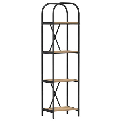 Bookshelf Artisan Oak 40 x 30 x 146 cm Engineered wood