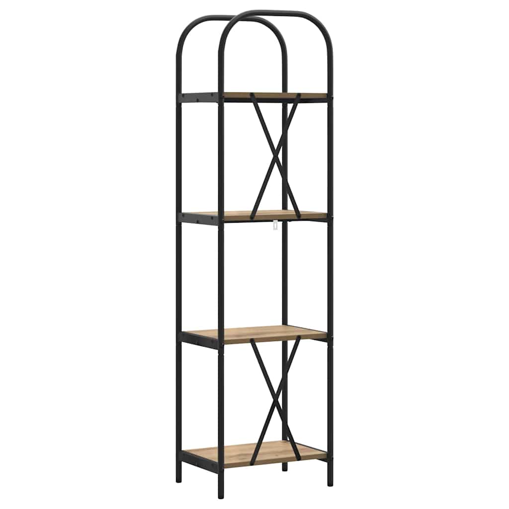 Bookshelf Artisan Oak 40 x 30 x 146 cm Engineered wood