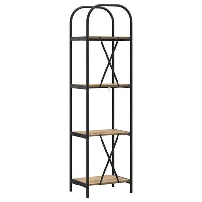 Bookshelf Artisan Oak 40 x 30 x 146 cm Engineered wood