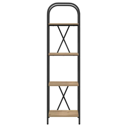 Bookshelf Artisan Oak 40 x 30 x 146 cm Engineered wood