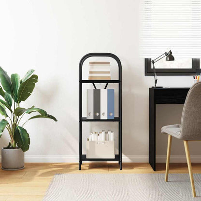 Bookshelf Black Oak 40 x 30 x 109 cm Engineered wood