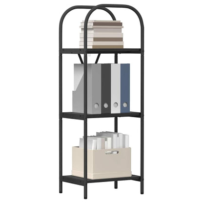 Bookshelf Black Oak 40 x 30 x 109 cm Engineered wood