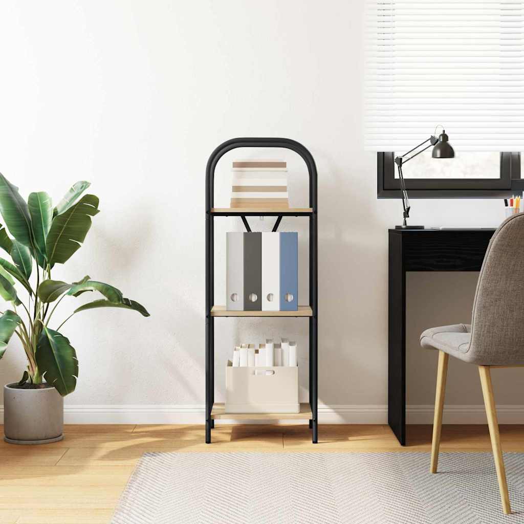 Bookshelf Sonoma Oak 40 x 30 x 109 cm Engineered wood