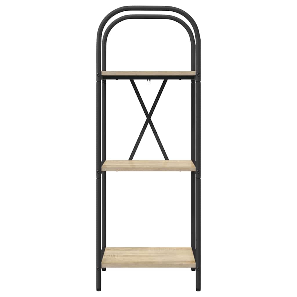 Bookshelf Sonoma Oak 40 x 30 x 109 cm Engineered wood