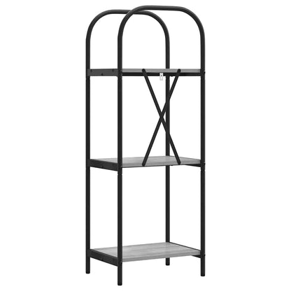 Bookshelf Grey Sonoma 40 x 30 x 109 cm Engineered wood