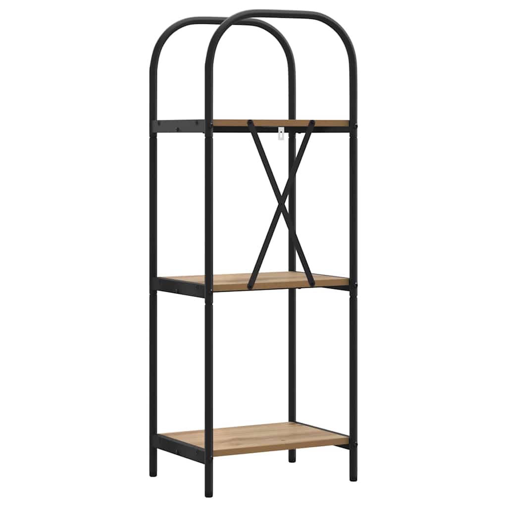 Bookshelf Artisan Oak 40 x 30 x 109 cm Engineered wood