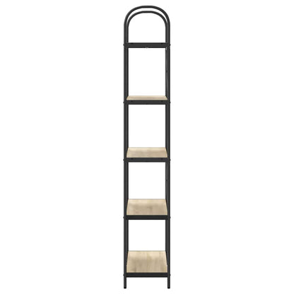 Bookshelf Sonoma Oak 80 x 30 x 183 cm Engineered wood