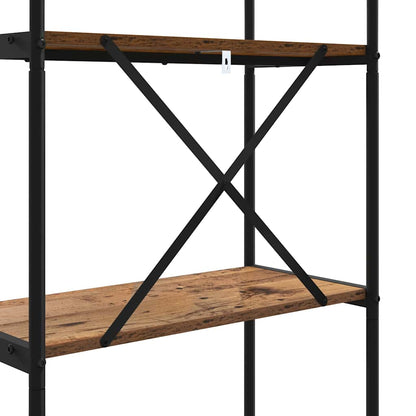 Bookshelf Old Wood 80 x 30 x 183 cm Engineered wood