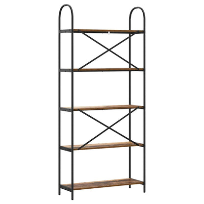 Bookshelf Old Wood 80 x 30 x 183 cm Engineered wood