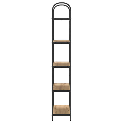 Bookshelf Artisan Oak 80 x 30 x 183 cm Engineered wood