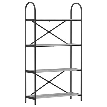 Bookshelf Grey Sonoma 80 x 30 x 146 cm Engineered wood