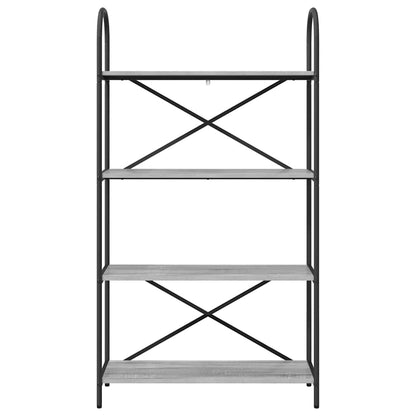 Bookshelf Grey Sonoma 80 x 30 x 146 cm Engineered wood