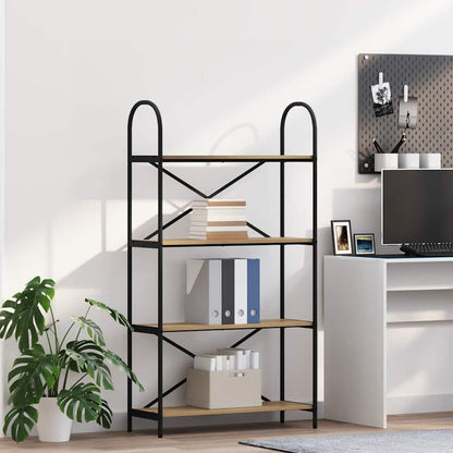 Bookshelf Artisan Oak 80 x 30 x 146 cm Engineered wood